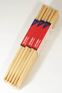 12 Pairs of Chord Hickory Drum Sticks