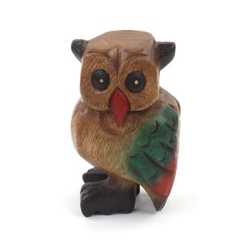 Knock on Wood Hooting Owl, 2 sizes when available