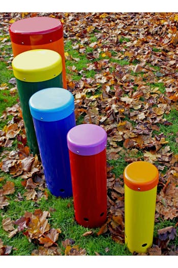 rainbow samba drums