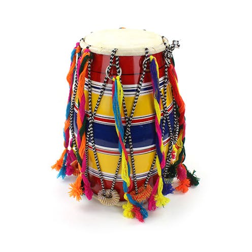 Knock on Wood Mini Dhol 12 x 7 inch