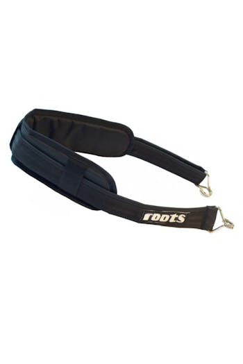 Thick padded waist belt for samba drums