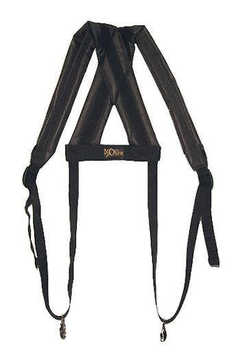 Thick padded double shoulder strap for djembe and samba