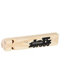 wooden train whistle