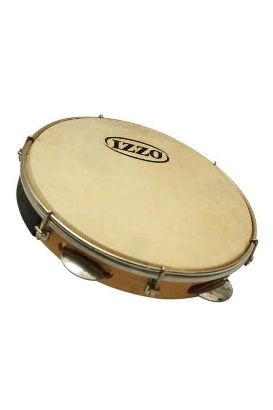 Izzo Pandeiro, 10inch Light Wood 40mm