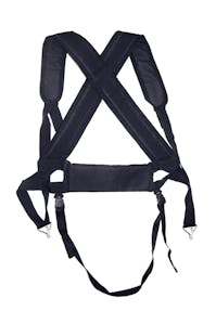 Adjustable double shoulder strap with back pad