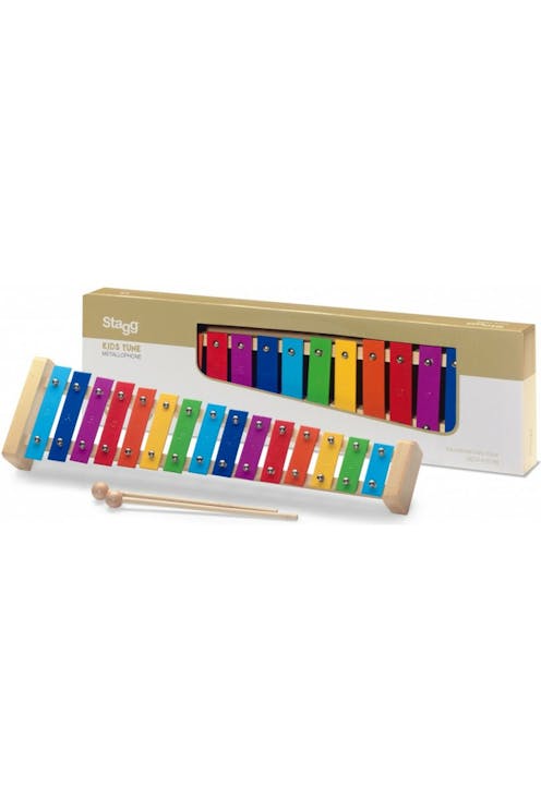 Stagg 15 Note Colour Coded Metallophone