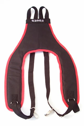 Padded drum strap for djembe or samba drums