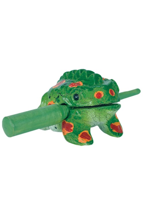 tiny coloured frog scraper