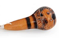 KOW Carved Gourd Maraca