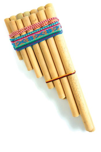 Peruvian panpipes or zampona