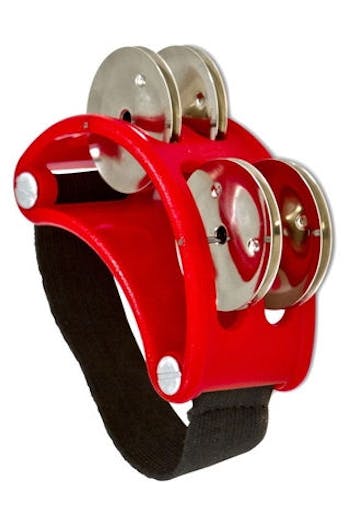 LP188 Foot Tambourine attaches to your foot