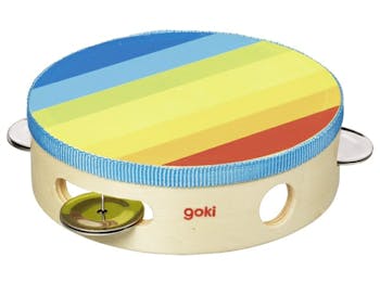 Goki Rainbow Tambourine
