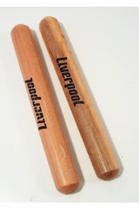 Handheld latin claves percussion instrument