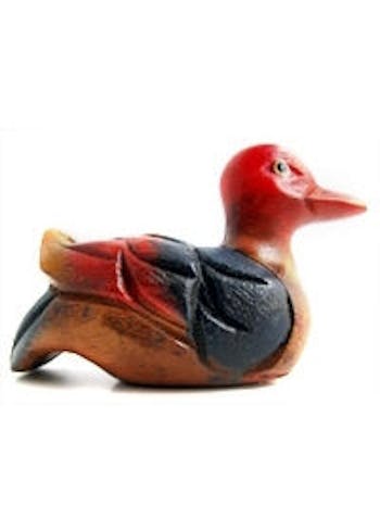 wooden duck noise toy