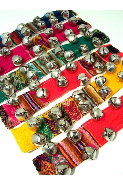 Peruvian hand made wrist bells