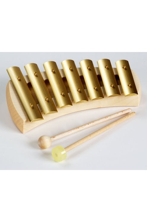 Auris KPQ Unmarked Pentatonic Curved Glockenspiel in D