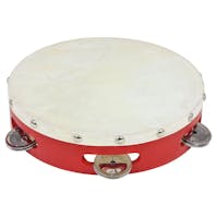 Percussion Plus Tambourine with goatskin head - 8"