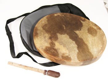 Knock on Wood Oval Frame Drum