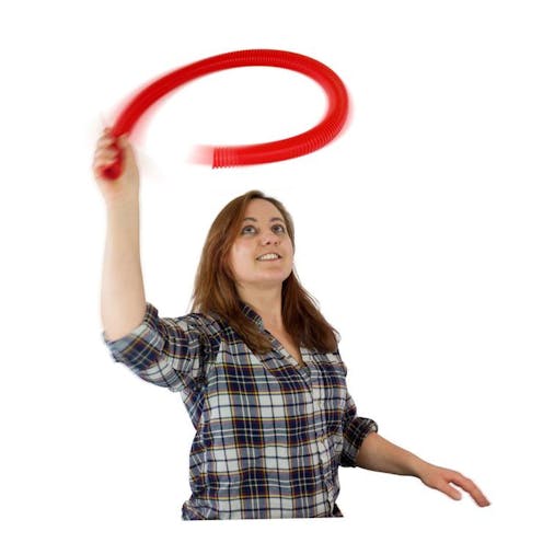 Percussion Plus Wind Whistler in red plastic