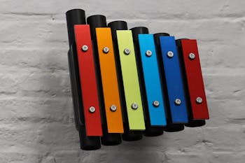 Percussion Play Rainbow Trio Metallophone