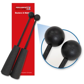Percussion Play Easy Grip Soft Rubber Beaters