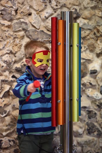 Percussion Play Rainbow Chime Post