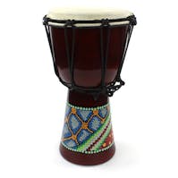 Knock on Wood Painted Djembe (4 sizes)
