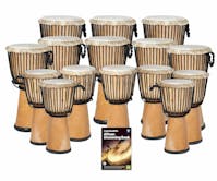 Knock on Wood 15 Player Djembe Pack, Secondary