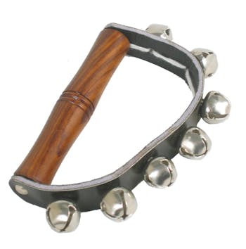 Atlas Handbells, with 7 bells on leather band