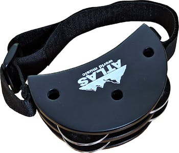 Atlas Foot Tambourine with 4 Pairs of Jingles