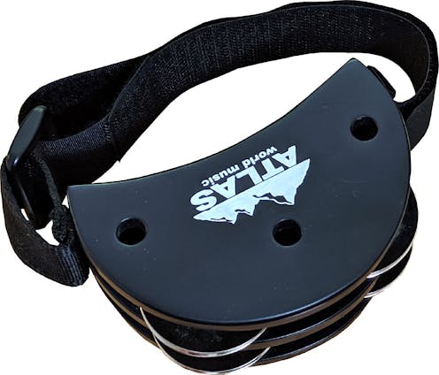 Atlas Foot Tambourine with 4 Pairs of Jingles