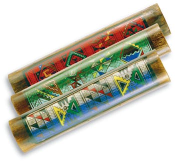 Knock on Wood Painted Rainstick 25cm