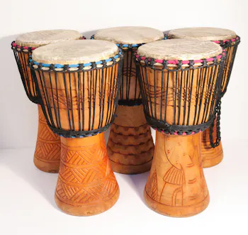 Knock on Wood Djembe 8/9" Drums 5 pack