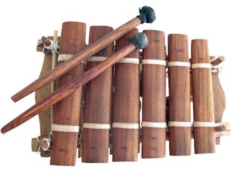 Knock on Wood Xylophone 6 Note from West Africa