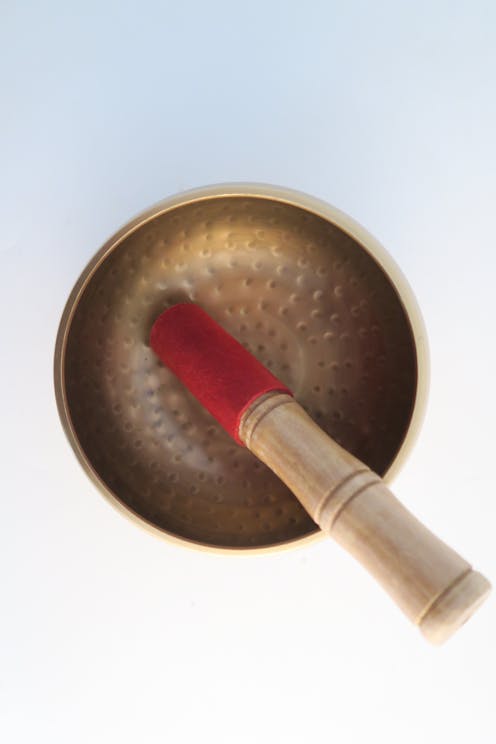 Knock on Wood Brass Singing Bowls 14cm