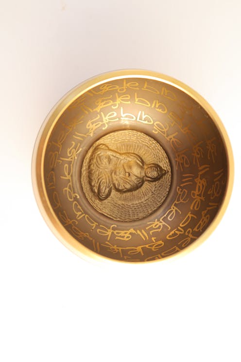 Knock on Wood Brass Singing Bowl 12cm