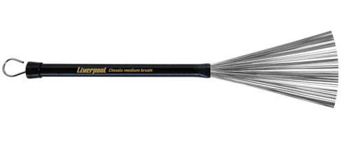 Liverpool Cajon Brush, retractable with puller