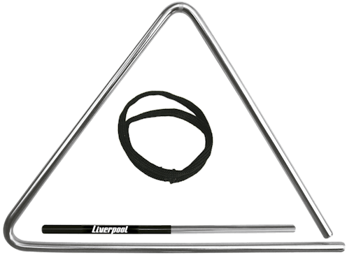 Liverpool Chrome Triangle, 30cm