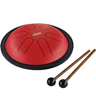 Meinl Percussion Mini Melody Steel Tongue Drum - red