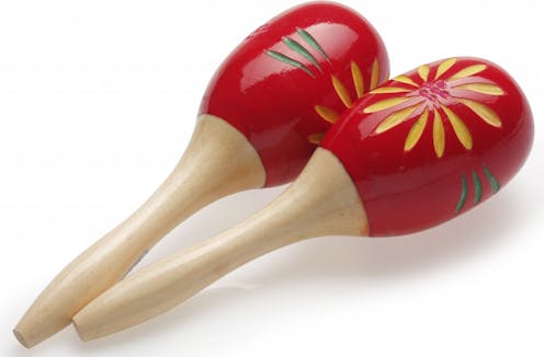 KOW 16cm Wooden Maracas