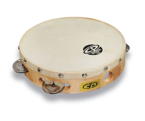 Latin Percussion 8" Tambourine with head single row