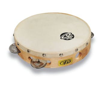 Latin Percussion 8" Tambourine with head single row
