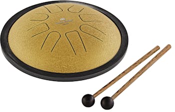 Sonic Energy Small Steel Tongue Drum - Gold