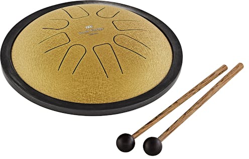 Sonic Energy Small Steel Tongue Drum - Gold