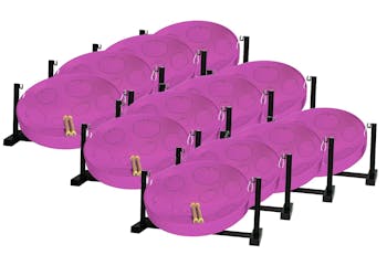 Jumbie Jam Table Top Steel Pans - 12 Pack