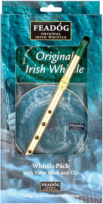 Feadog FW03 Triple Pack Brass D Whistle