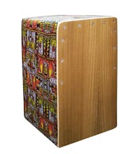 KOW Tribal-inspired Animal Print Kids Cajon