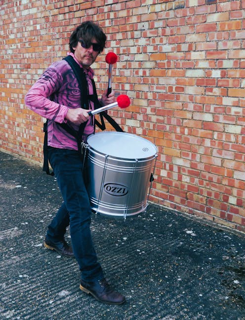 KOW Double secure drum strap - sprung clips