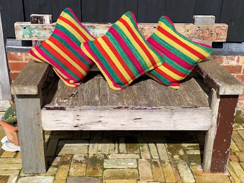 KOW Trio of Peruvian cushions