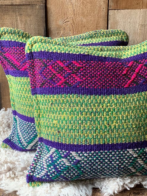 KOW Pair of Peruvian cushions